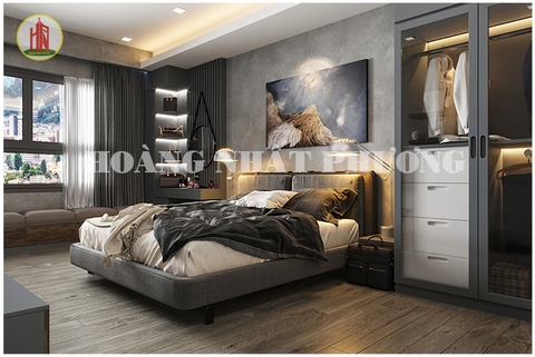 THIẾT KẾ NỘI THẤT CĂN HỘ NAM PHÚC LE JARDIN B9.04 (114 M2)
