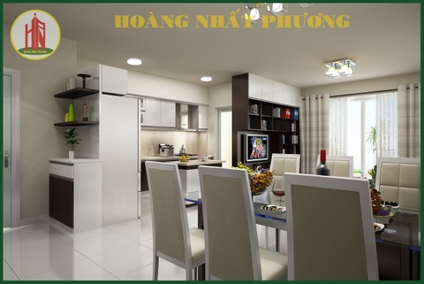 THIẾT KẾ NỘI THẤT CĂN HỘ RIVERPARK RESIDENCE BB-2-18 (134.77 M2)