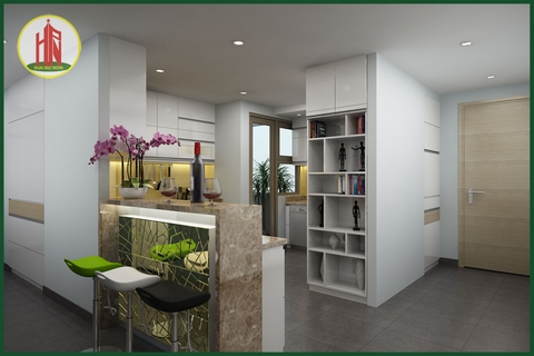 THIẾT KẾ NỘI THẤT CĂN HỘ T4-02 RIVIERA POINT (140 M2)