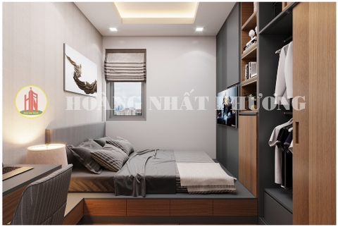 THIẾT KẾ NỘI THẤT CĂN HỘ SAIGON SOUTH RESIDENCES (65M2) 2 PN