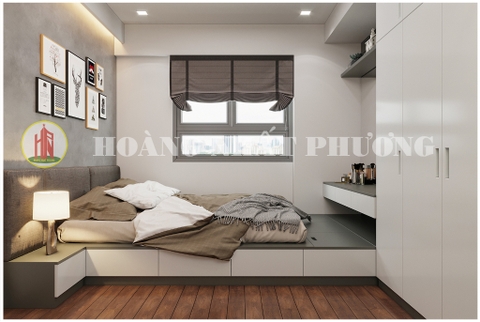 THIẾT KẾ NỘI THẤT CĂN HỘ SAIGON SOUTH RESIDENCES VB2-05 (72M2)