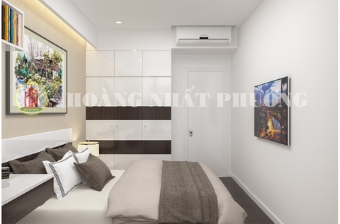 THIẾT KẾ NỘI THẤT CĂN HỘ THE SUN AVENUE 2 PHÒNG (78 M2)