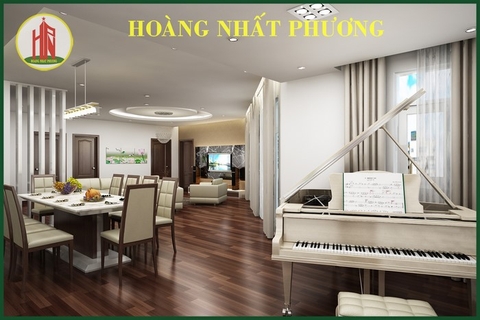 THIẾT KẾ NỘI THẤT PENTHOUSE- GREEN VIEW BC1-1-15 (230M2)