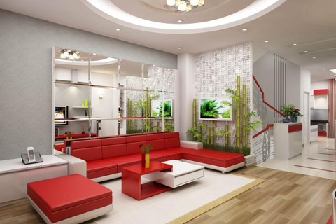 SOFA Simili Đỏ