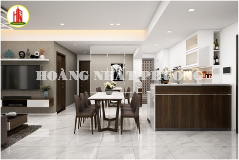 THIẾT KẾ NỘI THẤT CĂN HỘ SIGNATURE MIDTOWN D19.05 - 2PN