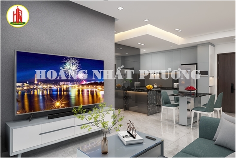 THIẾT KẾ NỘI THẤT CĂN HỘ THE PEAK - MIDTOWN QUẬN 7 - 2PN