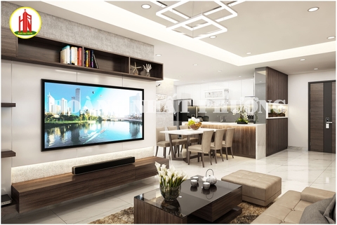 THIẾT KẾ NỘI THẤT CĂN HỘ SYMPHONY MIDTOWN 3PN  (120 M2) PHONG CÁCH NHẬT
