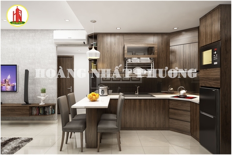 THIẾT KẾ NỘI THẤT CĂN HỘ SAIGON ROYAL A.27.18  (56 M2)