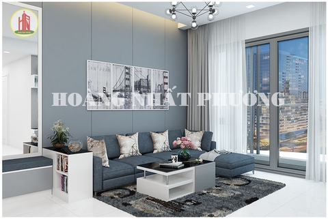 THIẾT KẾ NỘI THẤT CĂN HỘ HƯNG PHÚC HAPPY RESIDENCE B9.04 (75.97 M2)