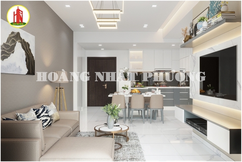 THIẾT KẾ NỘI THẤT CĂN HỘ SIGNATURE MIDTOWN 2PN  (90M2)