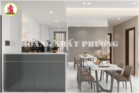 THIẾT KẾ NỘI THẤT CĂN HỘ SIGNATURE MIDTOWN 2PN  (90M2)