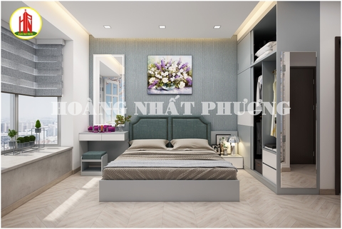 THIẾT KẾ NỘI THẤT CĂN HỘ THE PEAK - MIDTOWN QUẬN 7 - 2PN