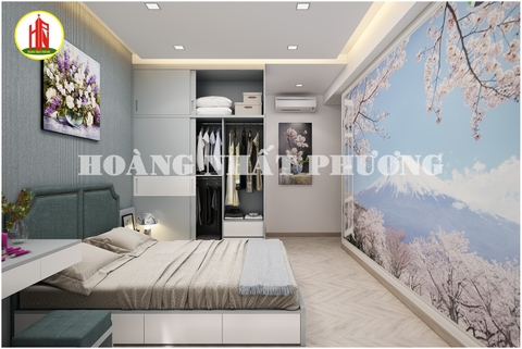 THIẾT KẾ NỘI THẤT CĂN HỘ THE PEAK - MIDTOWN QUẬN 7 - 2PN