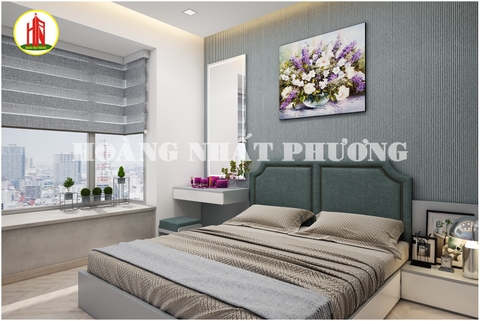 THIẾT KẾ NỘI THẤT CĂN HỘ THE PEAK - MIDTOWN QUẬN 7 - 2PN