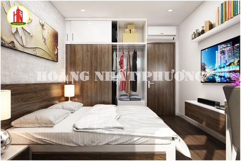 THIẾT KẾ NỘI THẤT CĂN HỘ SAIGON ROYAL A.27.18  (56 M2)