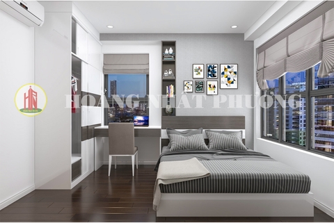 THIẾT KẾ NỘI THẤT CĂN HỘ THE SUN AVENUE 3 PHÒNG (100 M2)