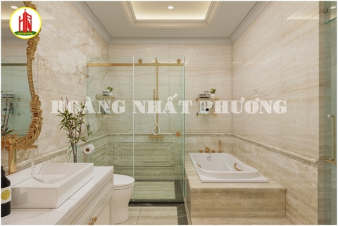 THIẾT KẾ NỘI THẤT BIỆT THỰ NINE SOUTH NHÀ BÈ (CỔ ĐIỂN)