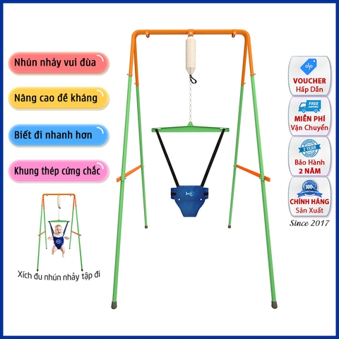 Xích Đu Nhún Nhảy JUMPER KIDS JPK101 Cho Bé Vận Động, Tập Đi, Phát Triển Thể Chất
