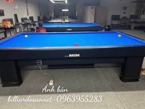 Top mẫu bàn bida hot nhất 2025 – Thiết kế đẹp, bền, chuẩn thi đấu