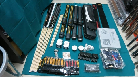 Bọc Cán Cơ Bi-a Da Thật | Êm Tay – Sang Trọng – Bền Đẹp