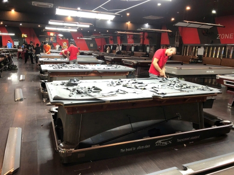 Dịch Vụ Thay Nỉ Bàn Bi-a Uy Tín Tại Hà Nội – Thợ Chuyên Nghiệp