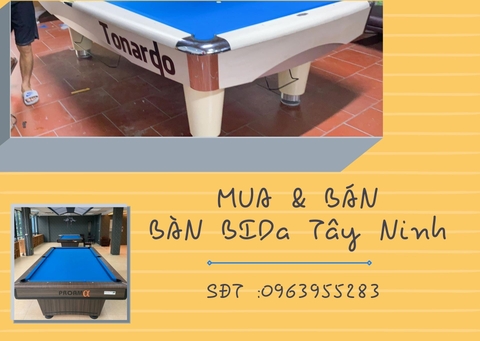 Offer 15% Đặc Biệt - Bàn Bida Phăng Tây Ninh Cho Người Mua Nhanh