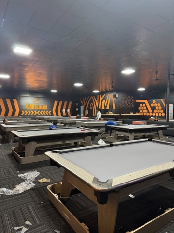 BẢO TRÌ BÀN BI-A CÂN CHỈNH ĐỊNH KỲ ĐỘ PHẲNG MẶT ĐÁ