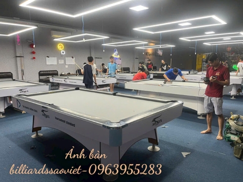 Bàn bi a 9025 bền sang trọng hàng đầu cho quán mới mở