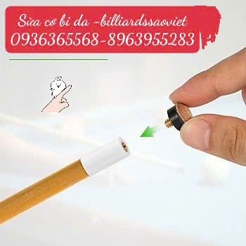 Dán Tẩy Đầu Gậy Bida Tại Dương Nội – Hà Đông | Làm Nhanh, Chuẩn Form – Billiards Sao Việt