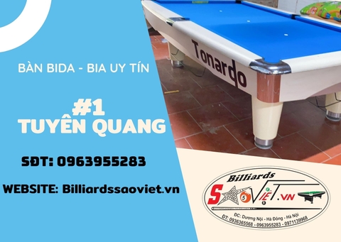 Thiết kế bàn bida Tuyên Quang - làm 100% từ gỗ thiên nhiên