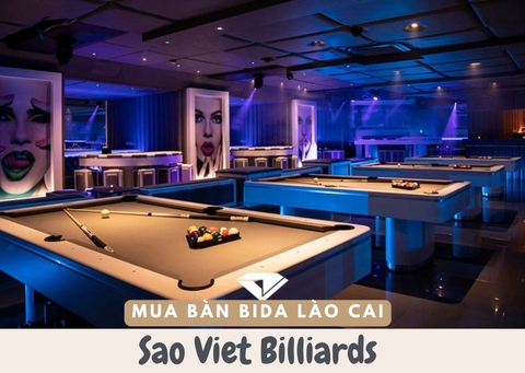 Mua bàn bida Lào Cai giá rẻ tặng phụ kiện Free 100%