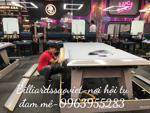 Thay Nỉ Bàn Bi-a, bàn bida tại Hải Phòng chuẩn giải đấu