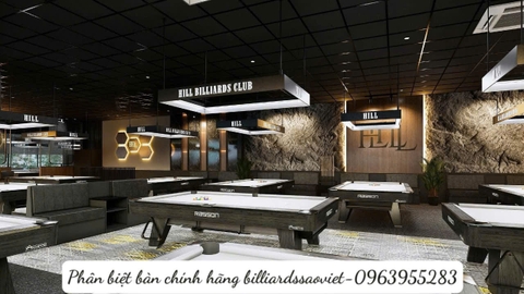 Báo giá bàn bida lỗ nhập khẩu 2025 chính hãng giá gốc