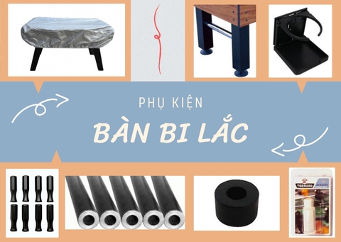 TOP 10 phụ kiện bàn bi lắc cao cấp cỡ lớn & mini không thể thiếu