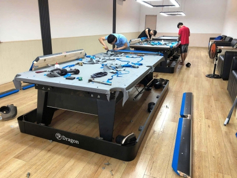 BÀN BI DA CŨ SAU KHI SỬA VÀ TÂN TRANG LẠI NHƯ MỚI