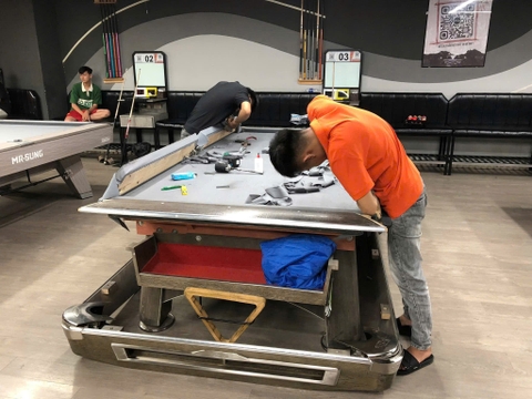 Thay Nỉ – Lắp Đặt Bàn Bi-a Tại Thái Bình | Uy Tín – Chuẩn Kỹ Thuật