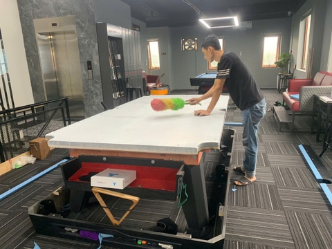 ĐỊA CHỈ THAY MỚI VẢI NỈ BÀN BI-A DƯƠNG NỘI HÀ NỘI