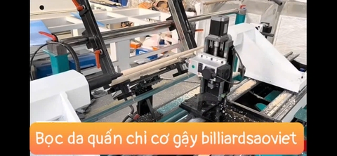 Bọc Da Quấn Chỉ Gậy Bi A – Tùy Chọn Màu, Làm Đẹp Trong Ngày