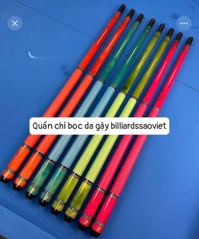 Dịch Vụ Bọc Da Quấn Chỉ Gậy Bi A – Chuyên Nghiệp, Giá Rẻ