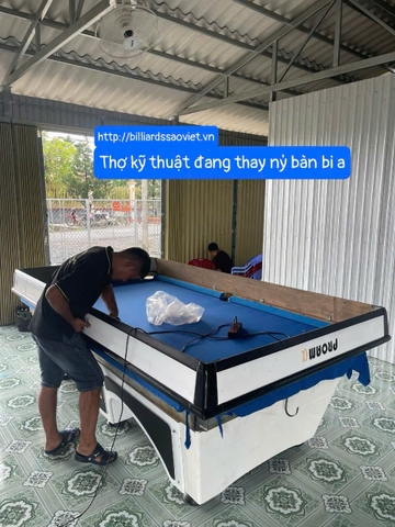 Thay Nỉ Bàn Bi A Chuẩn Kỹ Thuật | Billiards Sao Việt – Bi Chạy Mượt, Đẹp Như Mới
