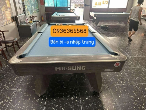 Bàn bi a nhập Trung cao cấp | Giá tốt, bền đẹp cho quán bida – Billiards Sao Việt