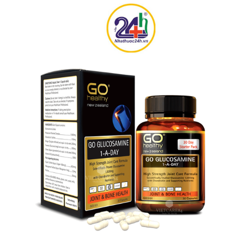 Viên Xương Khớp GO Glucosamine 1-A-Day 1500mg (30v)