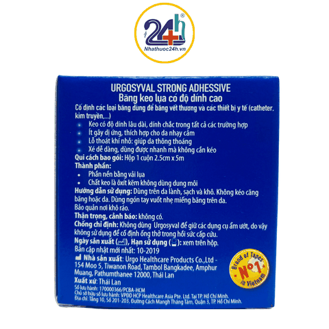 Băng keo Y tế Urgosyval 2.5cm x 5m