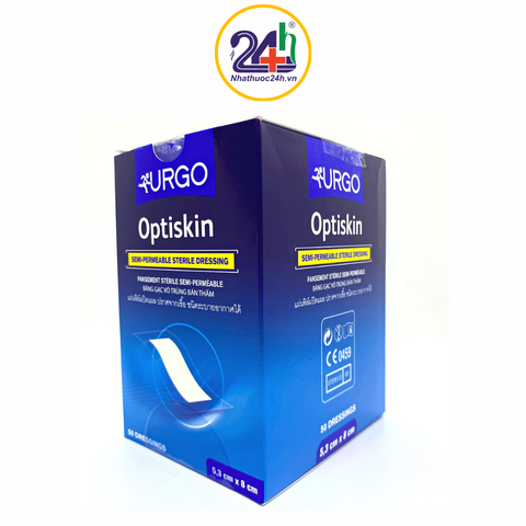 URGO Optiskin 53x80 - Miếng băng dính vô trùng không thấm nước