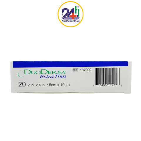 Băng dán vết thương DuoDERM Extra thin 5 x 10cm