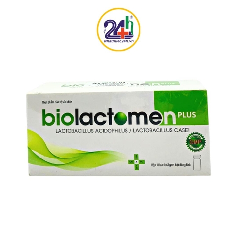 Biolactomen Plus 10lọ/h - Men Tiêu Hóa Bổ Sung Lợi Khuẩn Cân Bằng Vi Sinh