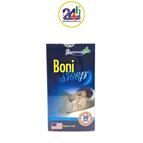 BoniSleep - Viên Uống Hỗ Trợ Ngủ Ngon Giấc, An Thần Mỗi Ngày