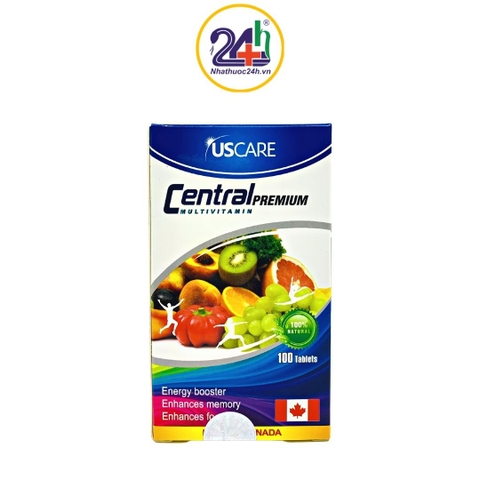 Central Multivitamin Premium USCARE  100v - Bổ Sung ViTamin Và Khoáng Chất Cho Cơ Thể