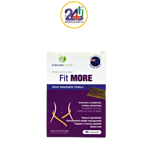    Fit More - Viên Uống Giảm Cân Nhanh, An Toàn, Hiệu Quả