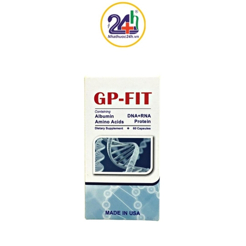 GP-FIT - Bổ Sung Dưỡng Chất, Tăng Cường Sức Đề Kháng Cho Cơ Thể